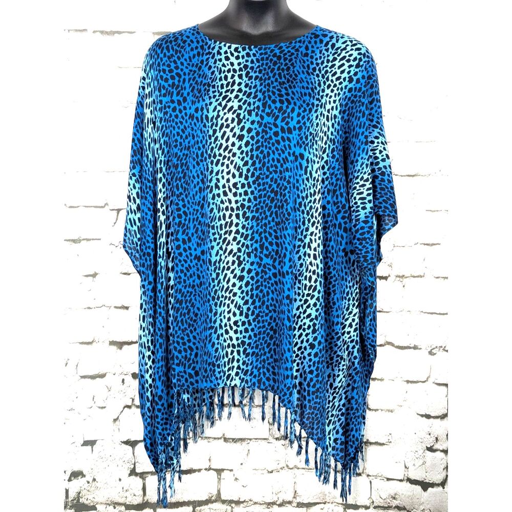 PRIMITIVE VIBES Animal Print Swim Cover Resort Beach Cruise Vacation One Size